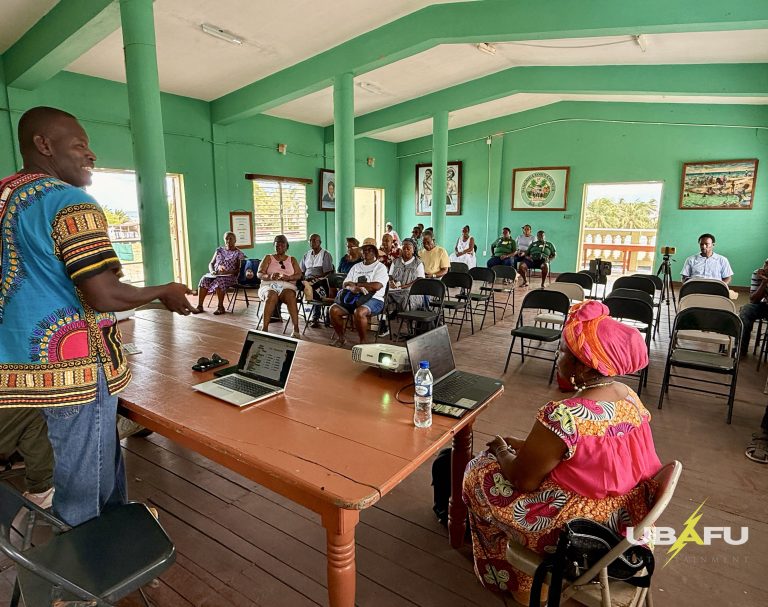 New National Garifuna Council Executive Faces the People of Dangriga